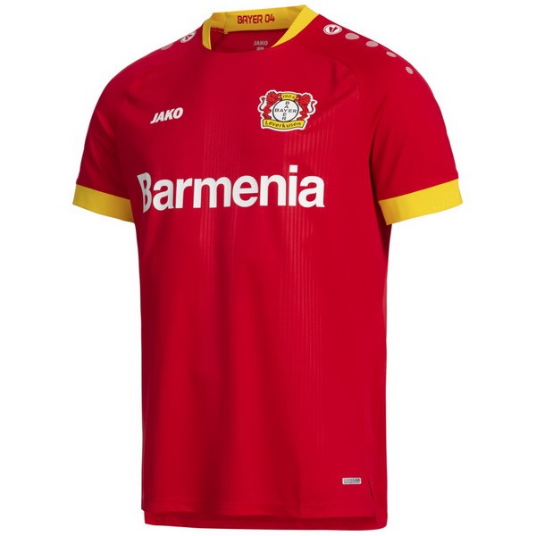 Camiseta Leverkusen Replica Segunda Ropa 2020/21 Rojo